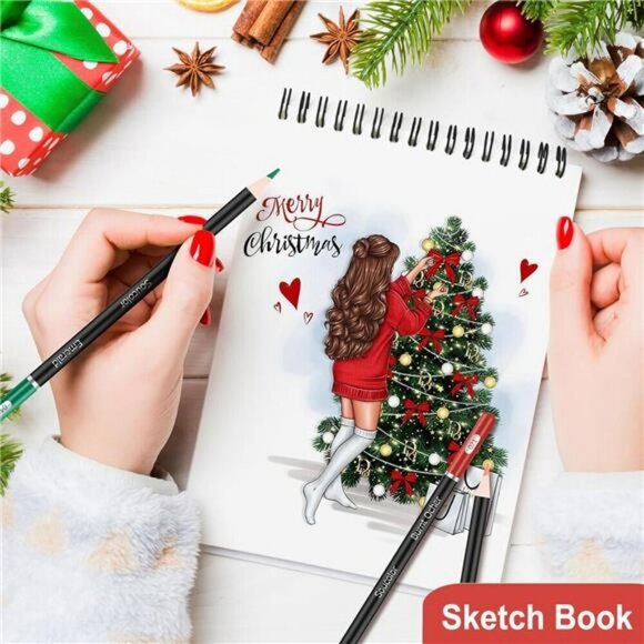 72-Color Colored Pencils for Adult Coloring Books Back to School Artist Sketchin - Picture 5 of 7